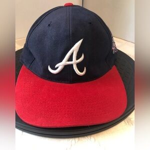Official NLB Atlanta Braves Baseball Cap Hat Adjustable Strap One Size